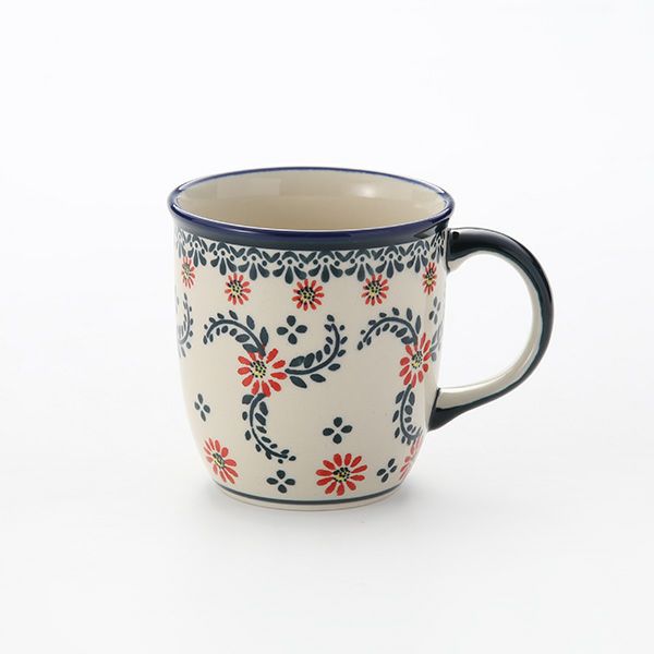 ポーリッシュポタリー（ポーランド陶器） ボレスワヴィエツ マグ 350ml／9.7cm 1105／A-1072A