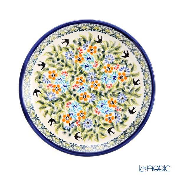 ポーリッシュポタリー（ポーランド陶器） ボレスワヴィエツ プレート 19.5cm 814／DU-182