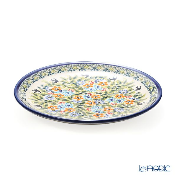 ポーリッシュポタリー（ポーランド陶器） ボレスワヴィエツ プレート 19.5cm 814／DU-182