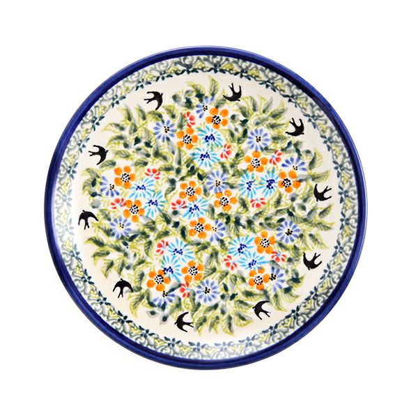 ポーリッシュポタリー（ポーランド陶器） ボレスワヴィエツ プレート 19.5cm 814／DU-182