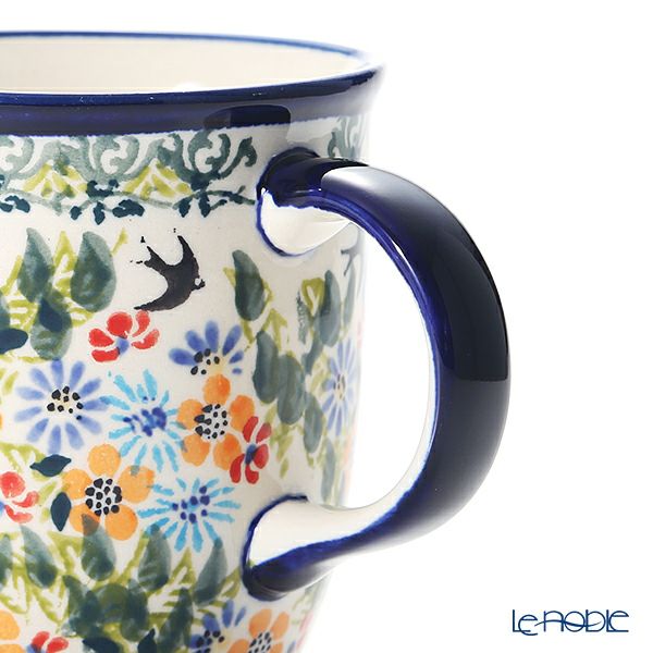 ポーリッシュポタリー（ポーランド陶器） ボレスワヴィエツ マグカップ 350ml／9.7cm 1105／DU-182