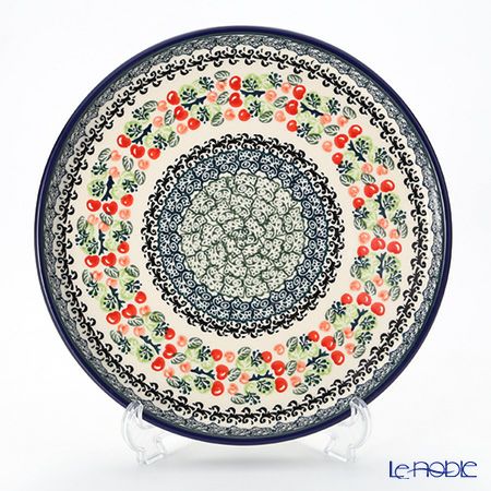 ポーリッシュポタリー（ポーランド陶器） ボレスワヴィエツ プレート 24.5cm 524／DU158