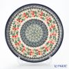 ポーリッシュポタリー（ポーランド陶器） ボレスワヴィエツ プレート 24.5cm 524／DU158
