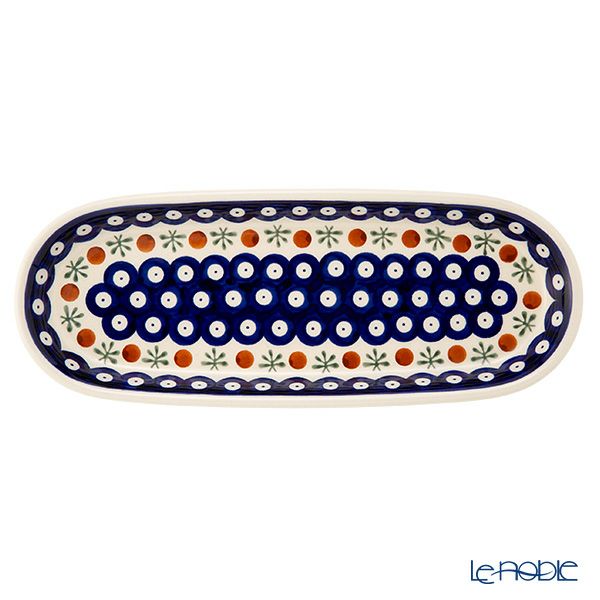ポーリッシュポタリー（ポーランド陶器） ボレスワヴィエツ トレイ 29cm 928A／D-41