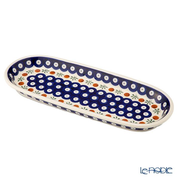 ポーリッシュポタリー（ポーランド陶器） ボレスワヴィエツ トレイ 29cm 928A／D-41