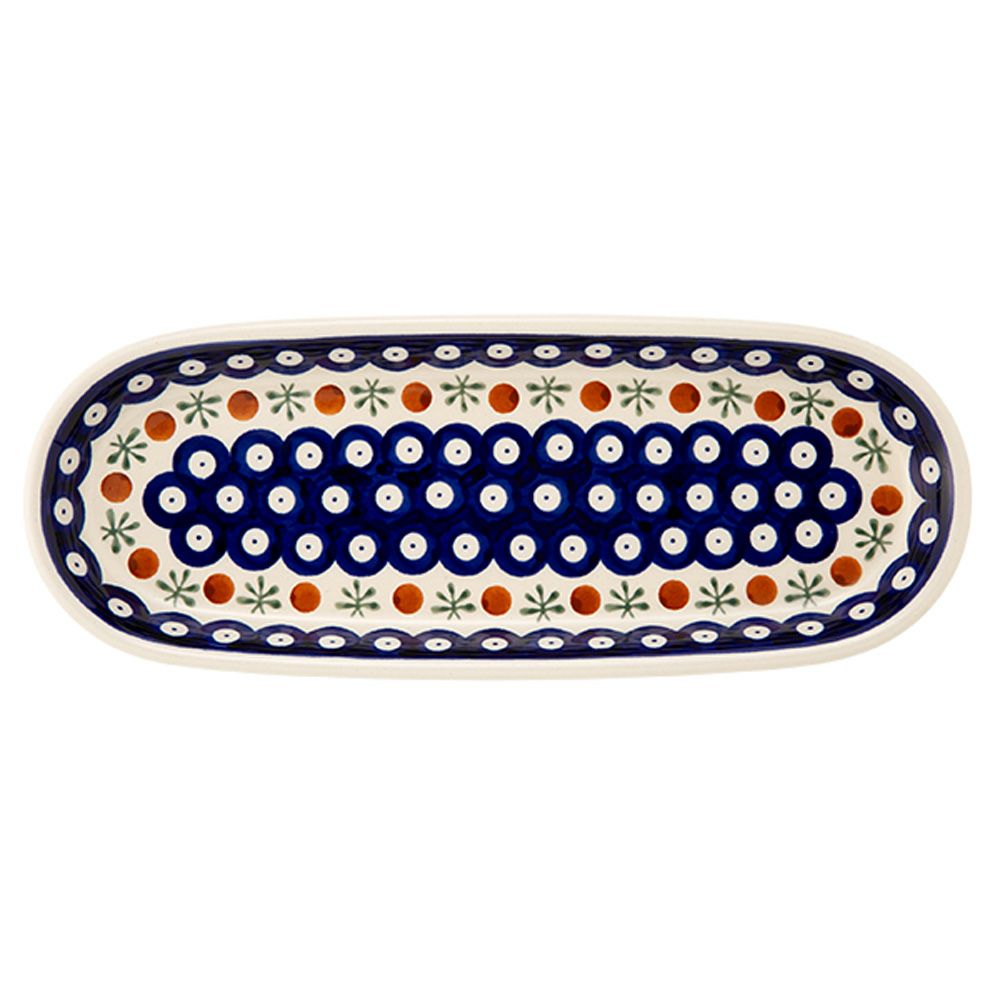 ポーリッシュポタリー（ポーランド陶器） ボレスワヴィエツ トレイ 29cm 928A／D-41