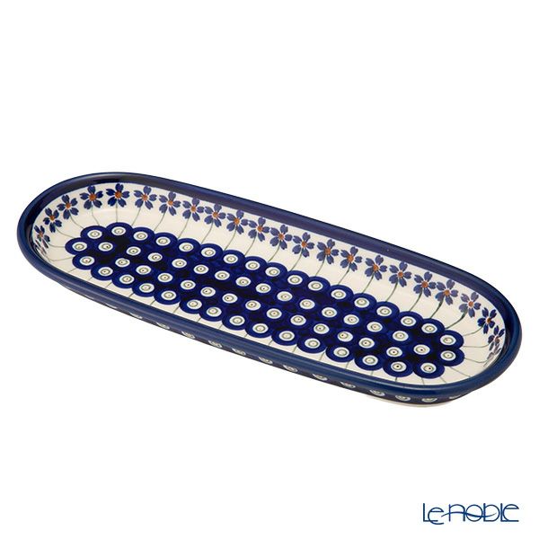 ポーリッシュポタリー（ポーランド陶器） ボレスワヴィエツ トレイ 29cm 928A／A-166A