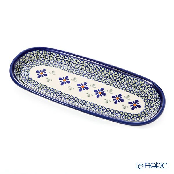 ポーリッシュポタリー（ポーランド陶器） ボレスワヴィエツ トレイ 29cm 928A／DU-60