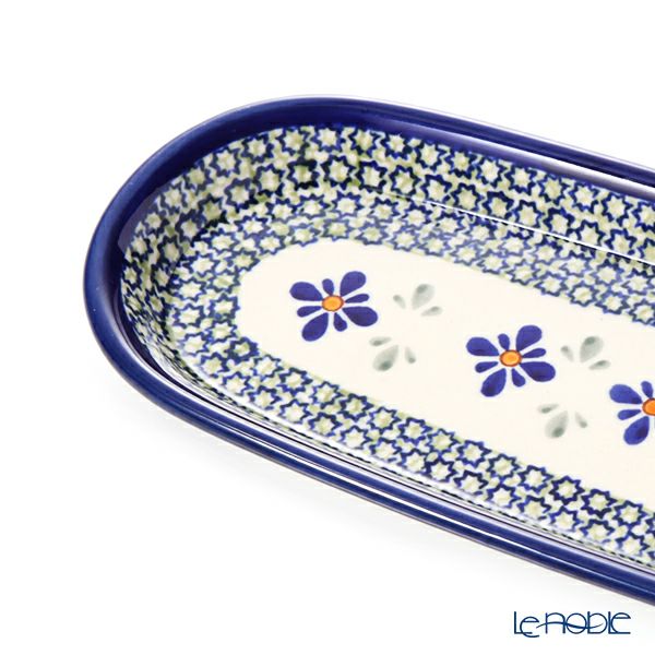 ポーリッシュポタリー（ポーランド陶器） ボレスワヴィエツ トレイ 29cm 928A／DU-60