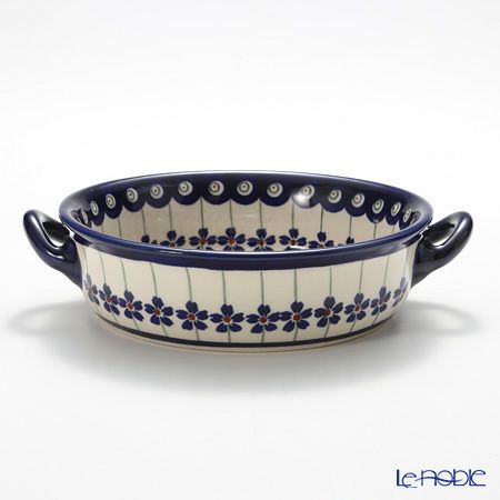 ポーリッシュポタリー（ポーランド陶器） ボレスワヴィエツ グラタン皿 1454A／A-166A（内模様）
