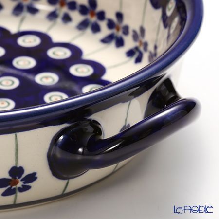 ポーリッシュポタリー（ポーランド陶器） ボレスワヴィエツ グラタン皿 1454A／A-166A（内模様）