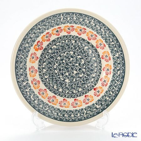 ポーリッシュポタリー（ポーランド陶器） ボレスワヴィエツ スーププレート 24cm 1419／955