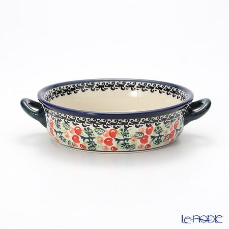 ポーリッシュポタリー（ポーランド陶器） ボレスワヴィエツ グラタン皿 1454／DU158