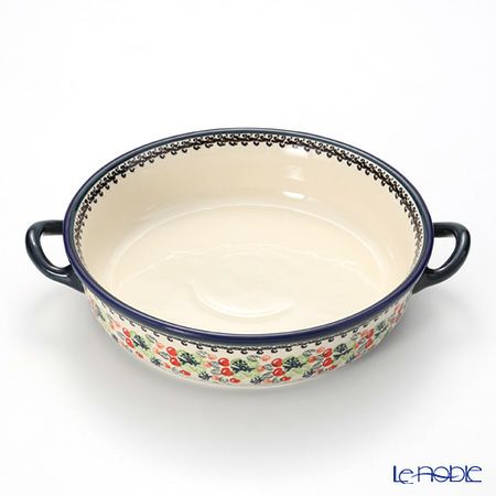 ポーリッシュポタリー（ポーランド陶器） ボレスワヴィエツ グラタン皿 1455／DU158