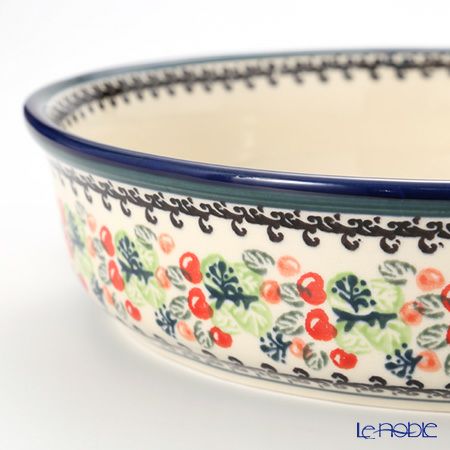 ポーリッシュポタリー（ポーランド陶器） ボレスワヴィエツ グラタン皿 1455／DU158