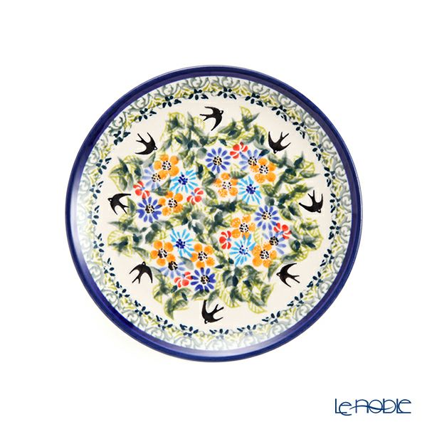 ポーリッシュポタリー（ポーランド陶器） ボレスワヴィエツ プレート 16cm 818／DU-182