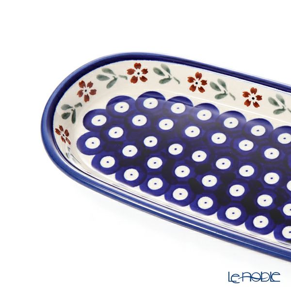 ポーリッシュポタリー（ポーランド陶器） ボレスワヴィエツ トレイ 29cm 928A／A-167A
