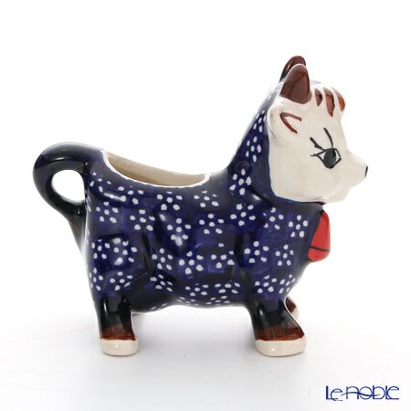 ポーリッシュポタリー（ポーランド陶器） ボレスワヴィエツ クリーマー（ウシ） 75ml 1885／226A