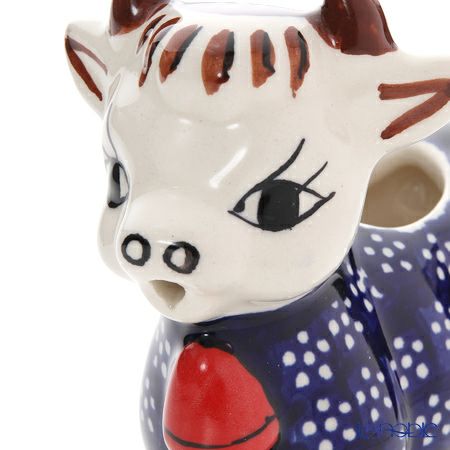 ポーリッシュポタリー（ポーランド陶器） ボレスワヴィエツ クリーマー（ウシ） 75ml 1885／226A