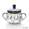 ポーリッシュポタリー（ポーランド陶器） ボレスワヴィエツ シュガーボウル 250ml／9.8cm 1354／A-1154A