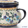 ポーリッシュポタリー（ポーランド陶器） ボレスワヴィエツ シュガーボウル 250ml／9.8cm 1354／A-1154A
