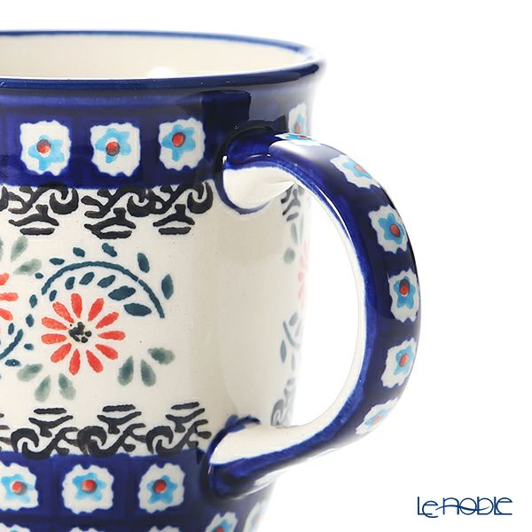 ポーリッシュポタリー（ポーランド陶器） ボレスワヴィエツ マグカップ 350ml／9.7cm 1105／A-1145A