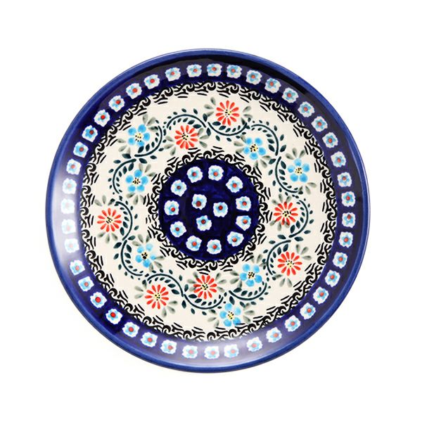 ポーリッシュポタリー（ポーランド陶器） ボレスワヴィエツ プレート 19.5cm 814／A-1145A