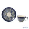 ポーリッシュポタリー（ポーランド陶器） ボレスワヴィエツ ティーカップ＆ソーサー 220ml／16cm 775／836／A-1073A
