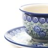 ポーリッシュポタリー（ポーランド陶器） ボレスワヴィエツ ティーカップ＆ソーサー 220ml／16cm 775／836／A-1073A