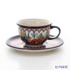 ポーリッシュポタリー（ポーランド陶器） ボレスワヴィエツ ティーカップ＆ソーサー 220ml／16cm 775／836／ART-149 アートコレクション