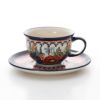 ポーリッシュポタリー（ポーランド陶器） ボレスワヴィエツ ティーカップ＆ソーサー 220ml／16cm 775／836／ART-149 アートコレクション