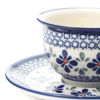 ポーリッシュポタリー（ポーランド陶器） ボレスワヴィエツ ティーカップ＆ソーサー 220ml／16cm 775／836／DU-60