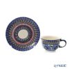 ポーリッシュポタリー（ポーランド陶器） ボレスワヴィエツ ティーカップ＆ソーサー 220ml／16cm 775／836／ART-148 アートコレクション