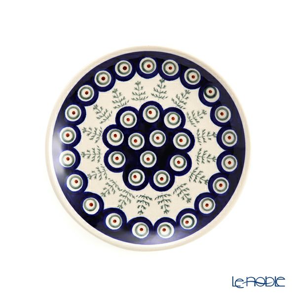 ポーリッシュポタリー（ポーランド陶器） ボレスワヴィエツ プレート 16cm XMAS／クリスマス（もみの木） 818／D-312