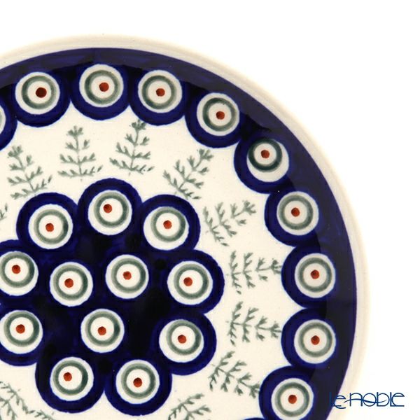 ポーリッシュポタリー（ポーランド陶器） ボレスワヴィエツ プレート 16cm XMAS／クリスマス（もみの木） 818／D-312