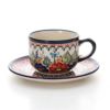 ポーリッシュポタリー（ポーランド陶器） ボレスワヴィエツ ティーカップ＆ソーサー 210ml／16cm 886／883／ART-149 アートコレクション
