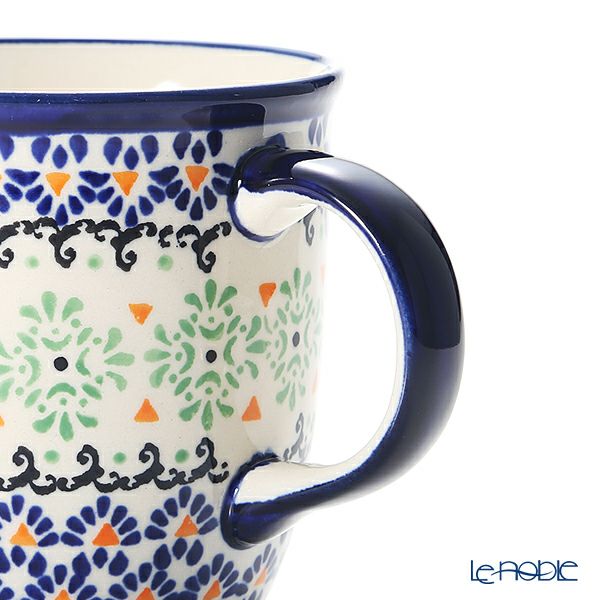 ポーリッシュポタリー（ポーランド陶器） ボレスワヴィエツ マグカップ 350ml／9.7cm 1105／A-1155A