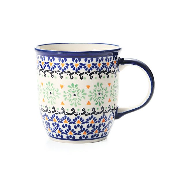 ポーリッシュポタリー（ポーランド陶器） ボレスワヴィエツ マグカップ 350ml／9.7cm 1105／A-1155A