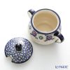 ポーリッシュポタリー（ポーランド陶器） ボレスワヴィエツ シュガーボウル 250ml／9.8cm 1354／A-1163A