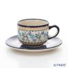 ポーリッシュポタリー（ポーランド陶器） ボレスワヴィエツ ティーカップ＆ソーサー 210ml／16cm 886／883／A-1154A