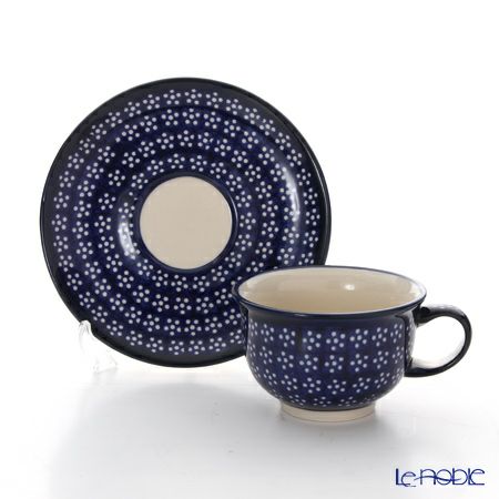 ポーリッシュポタリー（ポーランド陶器） ボレスワヴィエツ ティーカップ＆ソーサー 220ml／16cm 775／836／226A