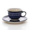 ポーリッシュポタリー（ポーランド陶器） ボレスワヴィエツ ティーカップ＆ソーサー 220ml／16cm 775／836／226A