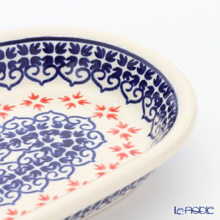 ポーリッシュポタリー（ポーランド陶器） ボレスワヴィエツ トレイ 29cm 928A／1046