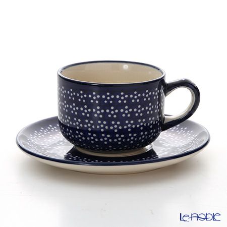 ポーリッシュポタリー（ポーランド陶器） ボレスワヴィエツ ティーカップ＆ソーサー 210ml／16cm 886／883／226A