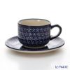 ポーリッシュポタリー（ポーランド陶器） ボレスワヴィエツ ティーカップ＆ソーサー 210ml／16cm 886／883／226A