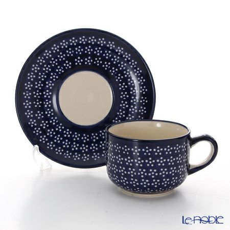 ポーリッシュポタリー（ポーランド陶器） ボレスワヴィエツ ティーカップ＆ソーサー 210ml／16cm 886／883／226A