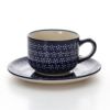 ポーリッシュポタリー（ポーランド陶器） ボレスワヴィエツ ティーカップ＆ソーサー 210ml／16cm 886／883／226A