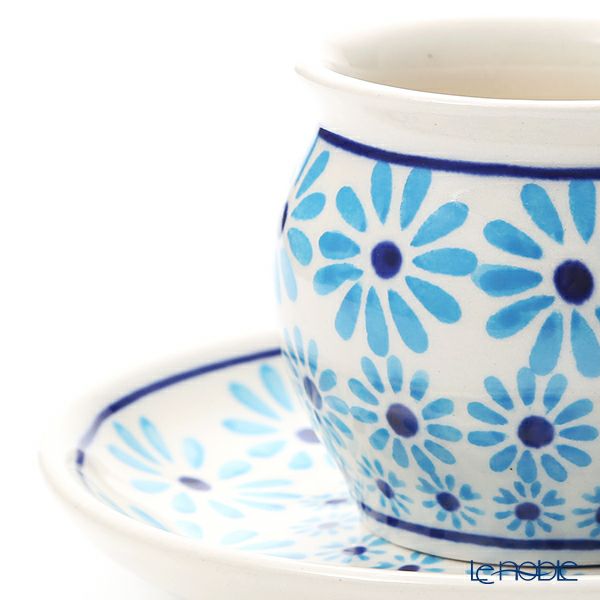 ポーリッシュポタリー（ポーランド陶器） ボレスワヴィエツ コーヒーカップ＆ソーサー 160ml／14.2cm 913／710／966