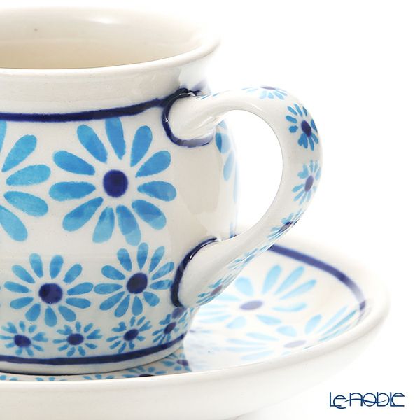 ポーリッシュポタリー（ポーランド陶器） ボレスワヴィエツ コーヒーカップ＆ソーサー 160ml／14.2cm 913／710／966