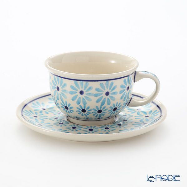 ポーリッシュポタリー（ポーランド陶器） ボレスワヴィエツ ティーカップ＆ソーサー 220ml／16cm 775／836／966